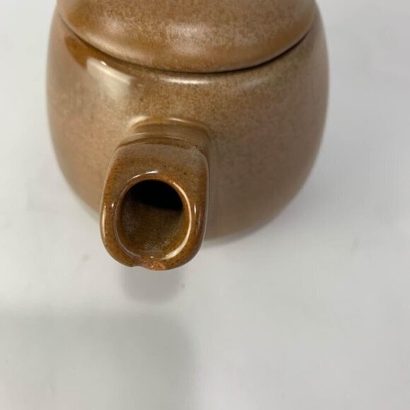 Frankoma 6J Brown Plainsman Teapot - Picture 5 of 9